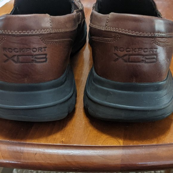 Rockport XCS Men's 12W Brown Loafers-Used Condition - Picture 8 of 8
